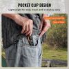 Folding Pocket Knife 3 in/7.6 cm 7Cr17Mov Blade Aluminum Handle Sharp
