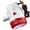 VEVOR Bilge Pump, 3000GPH 12V Automatic Submersible Boat Bilge Water Pump with Float Switch, 1.6" Outlet Diameter, Small Boat Bilge Pump
