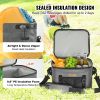VEVOR Soft Cooler Bag, 16 Cans Soft Sided Cooler Bag Leakproof with Zipper, Waterproof Soft Cooler Insulated Bag