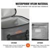 VEVOR Soft Cooler Bag, 16 Cans Soft Sided Cooler Bag Leakproof with Zipper, Waterproof Soft Cooler Insulated Bag
