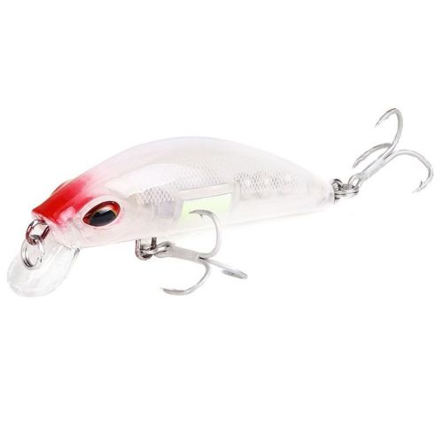 1Pcs Lifelike Luminous Minnow Winter Fishing Lures 70mm/11g Hard Artificial Bait Fish Tackle Crankbaits Fishing Accessories