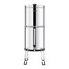 VEVOR 2.25G Gravity-fed Water Filter Countertop System Stainless Steel 2 Filters