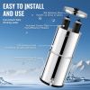 VEVOR 2.25G Gravity-fed Water Filter Countertop System Stainless Steel 2 Filters